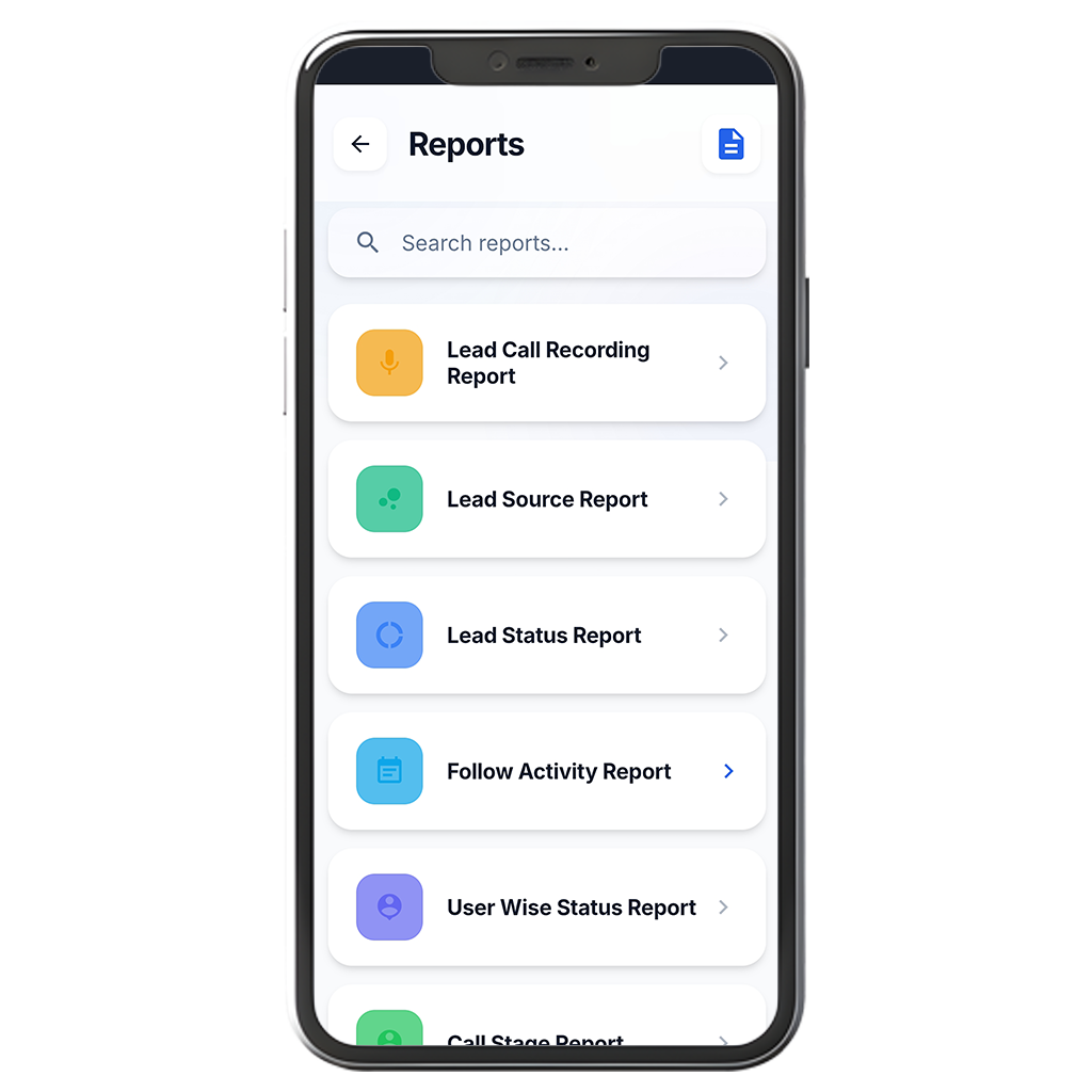 Reports by rep